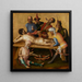 Martyrdom of Saint Bartholomew - Stefan Lochner — framed artwork on a wall