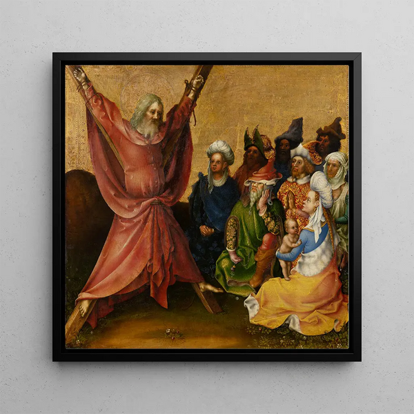 Stefan Lochner - Martyrdom of St Andrew.webp