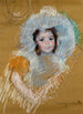 Buste de fillette - Mary Cassatt — weergave van het kunstwerk