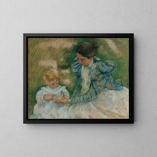 Mary Cassatt - Mother Playing with Child.webp