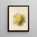 Yellow Painting - Mary Gartside — framed artwork on a wall