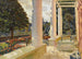 La Terrasse du domaine MacMonnies à Giverny - Mary Macmonnies Low — weergave van het kunstwerk