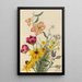 Groep bloemen - Mary Vaux Walcott — ingelijst kunstwerk aan de muur