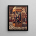 Vitrine van vlaggen in het oorlogsmuseum van de Invalides - Massia Bibikoff — ingelijst kunstwerk aan de muur