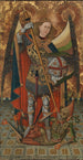 Sint-Michiel - Meester van Belmonte — weergave van het kunstwerk