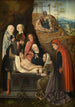 Mise au tombeau et lamentatie over de gestorven Christus - Meester van Hoogstraeten — weergave van het kunstwerk