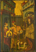 La Décapitation de Saint Jean-Baptiste - Maître de Palanquinos — weergave van het kunstwerk