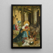 La Nativité - Maître de Pulkau — ingelijst kunstwerk aan de muur