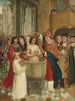 Le baptême de Clovis - Maître de Saint Gilles — weergave van het kunstwerk