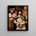 Hier is de man - Meester van Saint Sang — ingelijst kunstwerk aan de muur