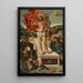 De Opstanding van Christus - Meester van San Ildefonso — ingelijst kunstwerk aan de muur