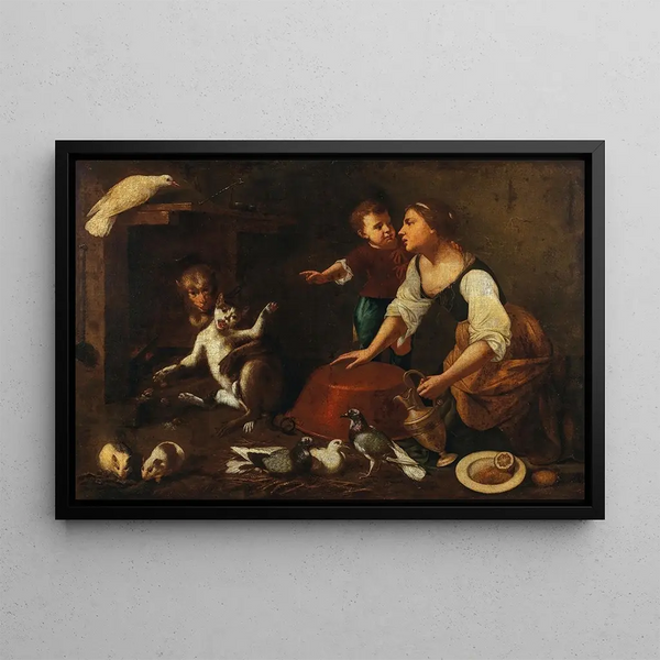 Master of the Armenti - The Tale Of The Monkey And Cat.webp