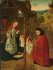 Geboorte van Christus - Meester van het Diptyque van Brunswick — weergave van het kunstwerk