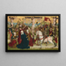 Calvaire - Meester van de Dood van Sint-Nicolaas van Münster — ingelijst kunstwerk aan de muur