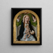 Madone - Meester van de Legende van Sint-Ursula — ingelijst kunstwerk aan de muur