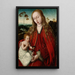 Reproductie van het schilderij Maagd met Kind - Meester van de Madeleine Mansi