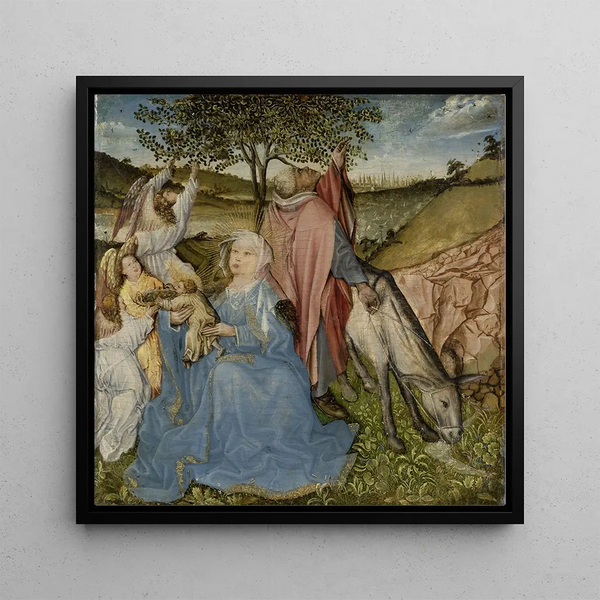 Master of the Virgin at Covarrubias - The Rest on the Flight.webp