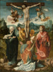 Calvaire - Meester van de Aanbidding van Groote — weergave van het kunstwerk