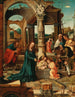L'Adoration des bergers - Maître de l'Adoration von Groote — weergave van het kunstwerk