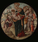 van het Maître du Tondo Borghèse: Maagd en Kind met Sint-Jan de Doper | Schilderij — weergave van het kunstwerk