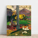 Reproductie van het schilderij Mata Mua (In de oude tijden) - Paul Gauguin