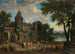 Oosterse handelaren voor een kasteel - Mathijs Schoevaerdts — weergave van het kunstwerk
