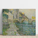 Reproductie van het schilderij Morgen Gris schilderij, Moret - Henri Le Sidaner