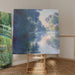 Reproductie van het schilderij Ochtend op de Seine - Claude Monet