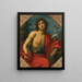 Sint-Jan-de-Doper - Matteo Rosselli — ingelijst kunstwerk aan de muur
