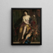 Allegorie van de vrijheid - Mattheus Terwesten — ingelijst kunstwerk aan de muur