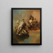 Jupiter, Hera en Venus - Mattheus Terwesten — ingelijst kunstwerk aan de muur