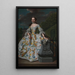 Portret van Charlotte Beatrix Strick van Linschoten - Mattheus Verheyden — ingelijst kunstwerk aan de muur