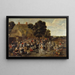 van Mariage villageois et festin en plein air - Mattheus van Helmont — ingelijst kunstwerk aan de muur