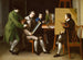 L'American School - Matthew Pratt — weergave van het kunstwerk