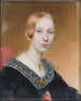 Portret van een dame met rood haar - Matthias Grilhofer — weergave van het kunstwerk
