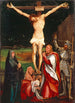 La Crucifixion - Matthias Grünewald — weergave van het kunstwerk