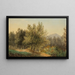 Landscape Painting - Matthias Rudolf Toma — framed artwork on a wall