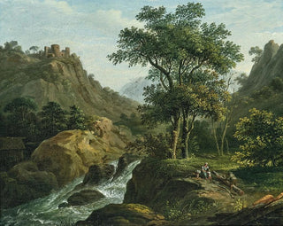 Matthias Rudolf Toma - Loggers by a river.webp
