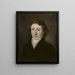 Portrait of Dr. Christian August Egeberg - Matthias Stoltenberg — framed artwork on a wall
