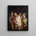 Voici l'homme - Matthias Stom — framed artwork on a wall