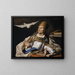 Sint Gregorius - Matthias Stom — ingelijst kunstwerk aan de muur