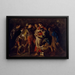 L'arrestatie van Christus - Matthias Stom — ingelijst kunstwerk aan de muur