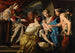 Salomon's oordeel - Matthias Stom — weergave van het kunstwerk