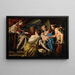 Salomon's oordeel - Matthias Stom — ingelijst kunstwerk aan de muur