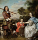 Matthijs Pompe van Slingelandt en zijn familie - Jan Mijtens — weergave van het kunstwerk