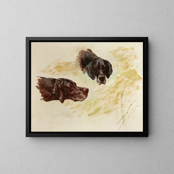 Lorne and Kate - Maud Earl — framed artwork on a wall
