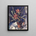Cactus Painting - Maud Sherwood — framed artwork on a wall