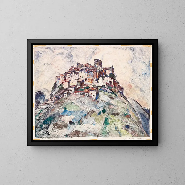 Fontaine de Trevi - Maud Sherwood — framed artwork on a wall