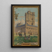 Le Donjon - Maurice Chabas — ingelijst kunstwerk aan de muur