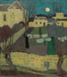Droogwas of Maanopkomst bij het Priorij - Maurice Denis — weergave van het kunstwerk